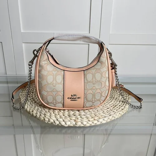 Coach Half Moon Small Shoulder Bag Women Luxury Designer