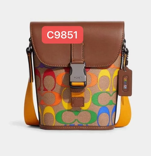 11 Coach Women's Messenger Bag Crossbody Luxury Leather Designer