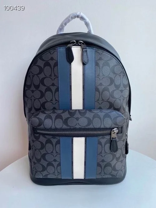 11 Coach Men's Backpack Large Nylon Leather Luxury Designer