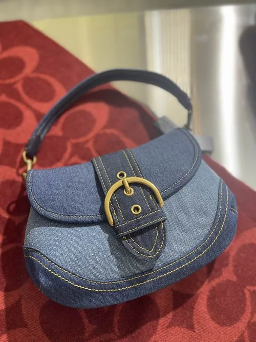 11 Coach Underarm Bag Small Women Luxury Leather Designer