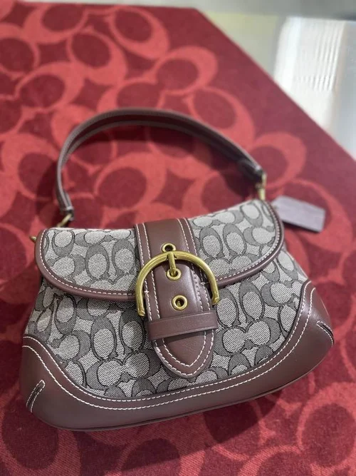 11 Coach Underarm Bag Small Women Luxury Leather Designer