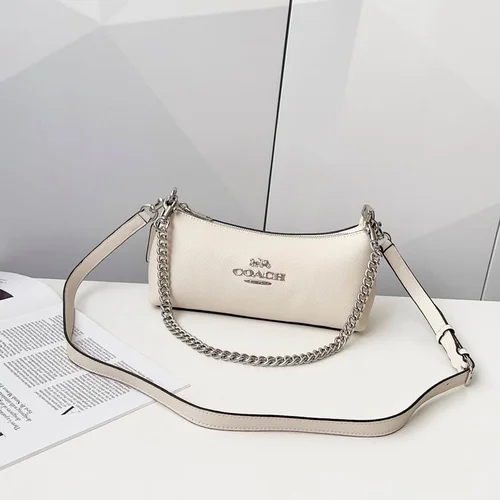 11 Coach Underarm Bag Small Women Luxury Leather Designer