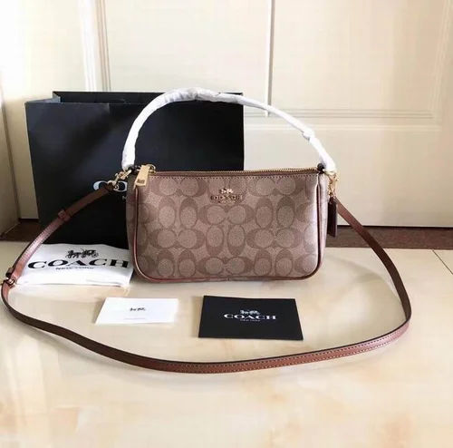 11 Coach Underarm Bag Small Women Luxury Leather Designer