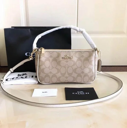 11 Coach Underarm Bag Small Women Luxury Leather Designer