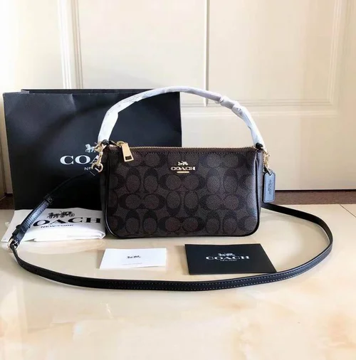 11 Coach Underarm Bag Small Women Luxury Leather Designer