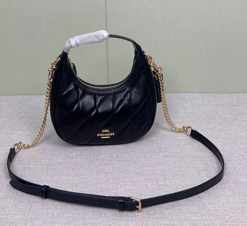 11 Coach Underarm Bag Small Women Luxury Leather Designer