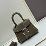 11 Delvaux Brillant PM Mini Top Handle Bag Women Luxury Leather