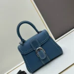 11 Delvaux Brillant PM Mini Top Handle Bag Women Luxury Leather