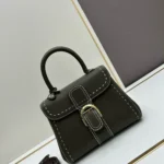 11 Delvaux Brillant PM Mini Top Handle Bag Women Luxury Leather