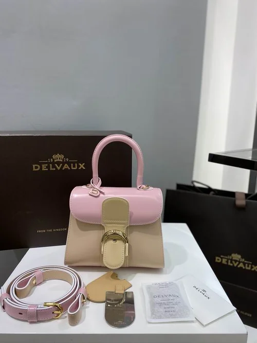Delvaux Brillant MM Original Medium Authentic Luxury Handbag