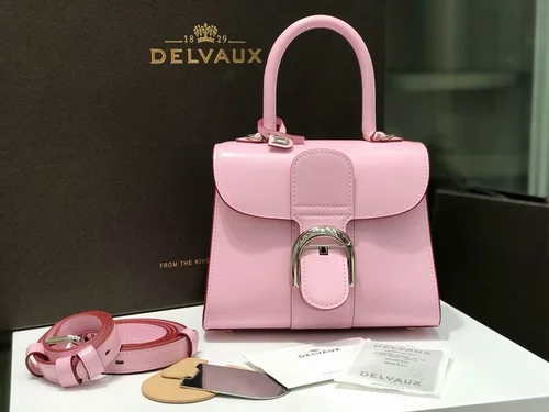 Delvaux Brillant MM Original Medium Authentic Luxury Handbag