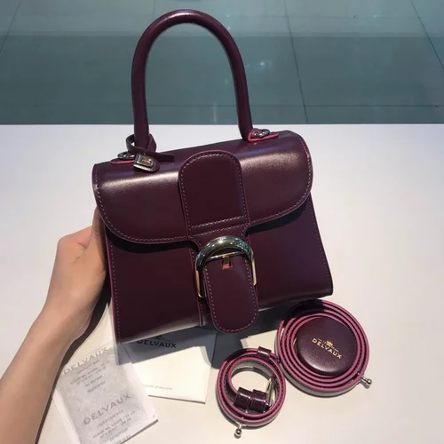 Delvaux Brillant MM Original Medium Authentic Luxury Handbag