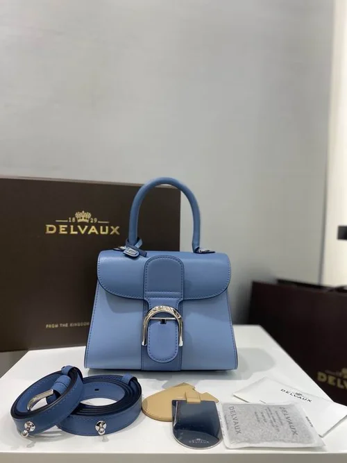 Delvaux Brillant MM Original Medium Authentic Luxury Handbag