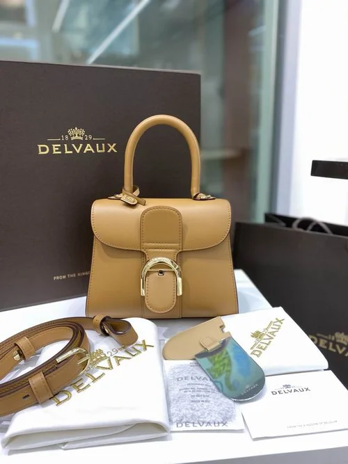 Delvaux Brillant MM Original Medium Authentic Luxury Handbag