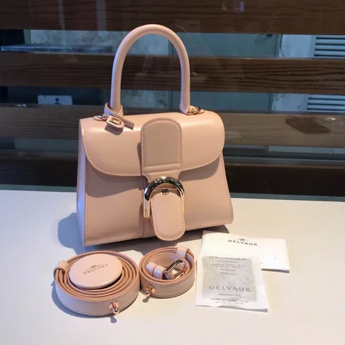 Delvaux Brillant MM Original Medium Authentic Luxury Handbag