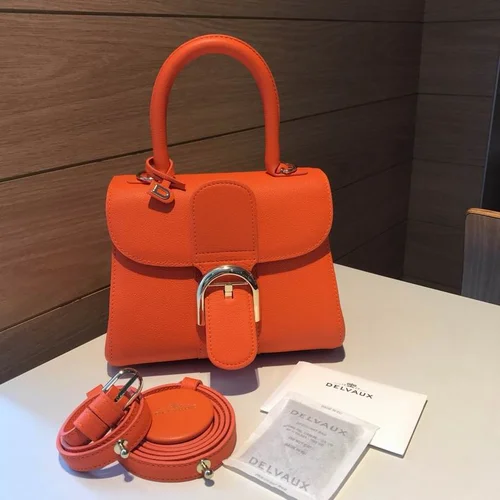 Delvaux Brillant MM Original Medium Authentic Luxury Handbag
