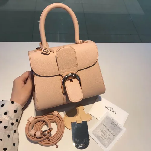 Delvaux Brillant MM Original Medium Authentic Luxury Handbag