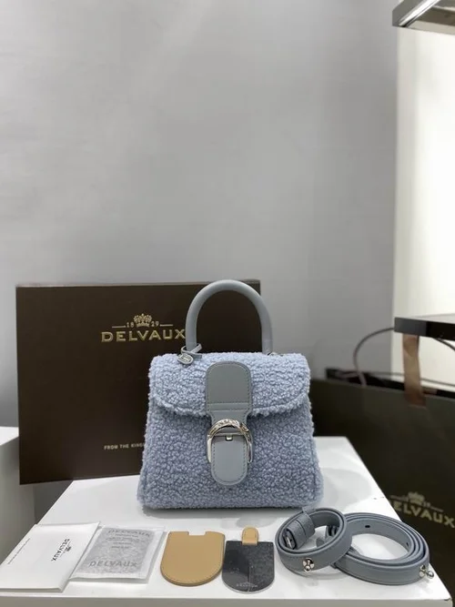 Delvaux Brillant MM Original Medium Authentic Luxury Handbag
