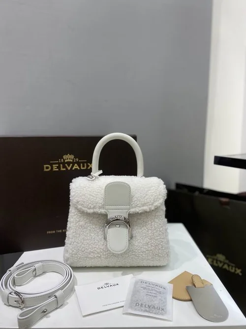 Delvaux Brillant MM Original Medium Authentic Luxury Handbag