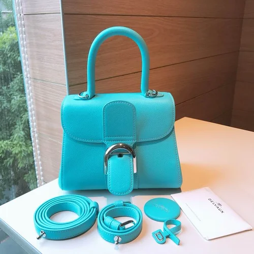 Delvaux Brillant MM Original Medium Authentic Luxury Handbag