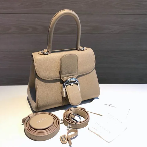 Delvaux Brillant MM Original Medium Authentic Luxury Handbag