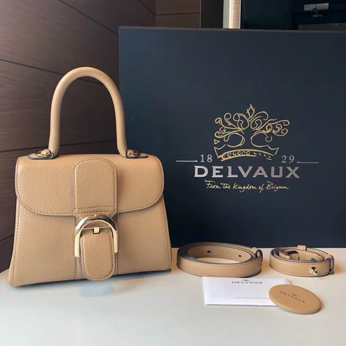 Delvaux Brillant MM Original Medium Authentic Luxury Handbag