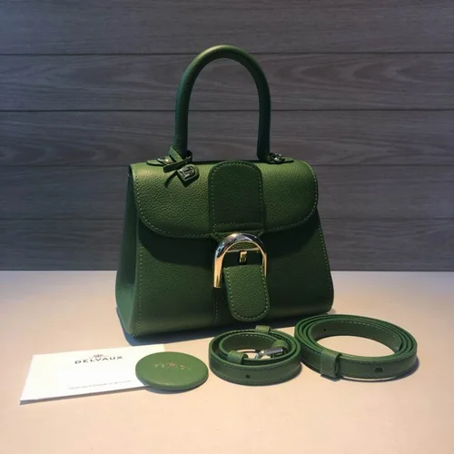 Delvaux Brillant MM Original Medium Authentic Luxury Handbag