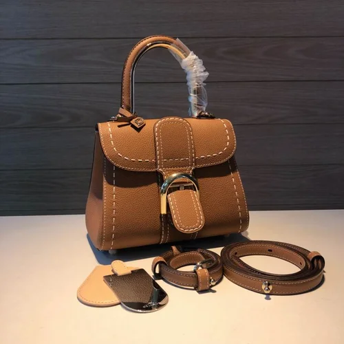 Delvaux Brillant MM Original Medium Authentic Luxury Handbag