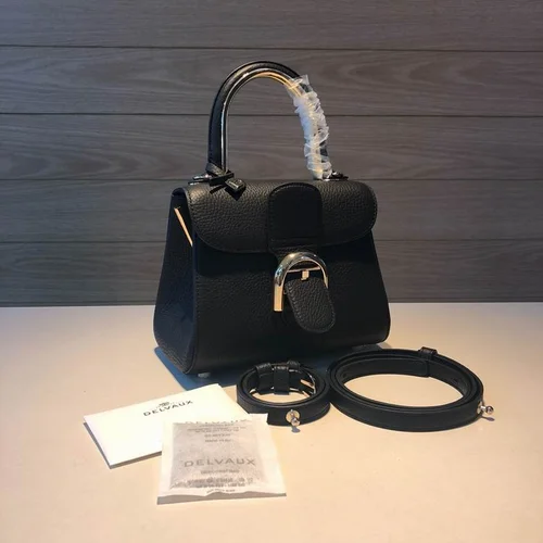 Delvaux Brillant MM Original Medium Authentic Luxury Handbag