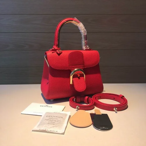 Delvaux Brillant MM Original Medium Authentic Luxury Handbag