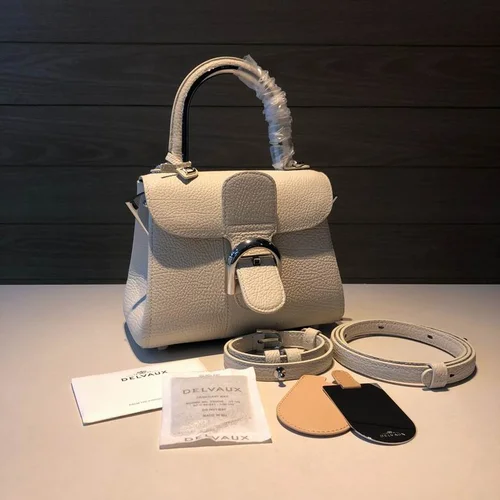 Delvaux Brillant MM Original Medium Authentic Luxury Handbag