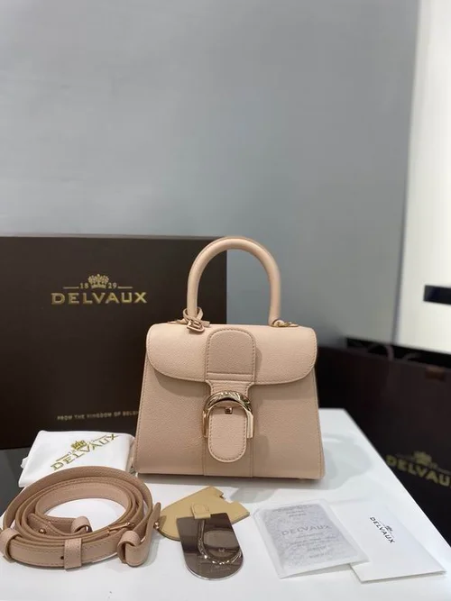 Delvaux Brillant MM Original Medium Authentic Luxury Handbag