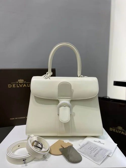Delvaux Brillant MM Original Medium Authentic Luxury Handbag