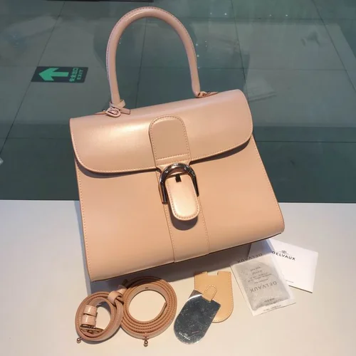 Delvaux Brillant MM Original Medium Authentic Luxury Handbag