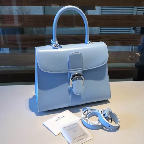 Delvaux Brillant MM Original Medium Authentic Luxury Handbag