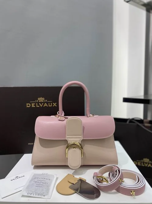 Delvaux Brillant MM Original Medium Authentic Luxury Handbag