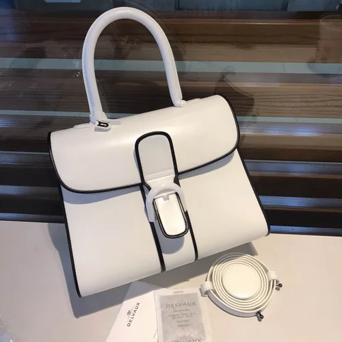 Delvaux Brillant MM Original Medium Authentic Luxury Handbag