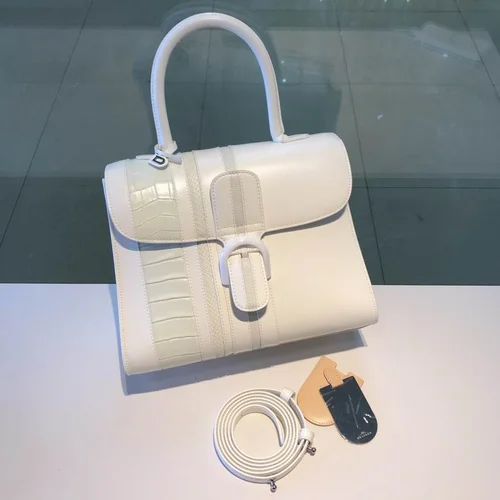 Delvaux Brillant MM Original Medium Authentic Luxury Handbag