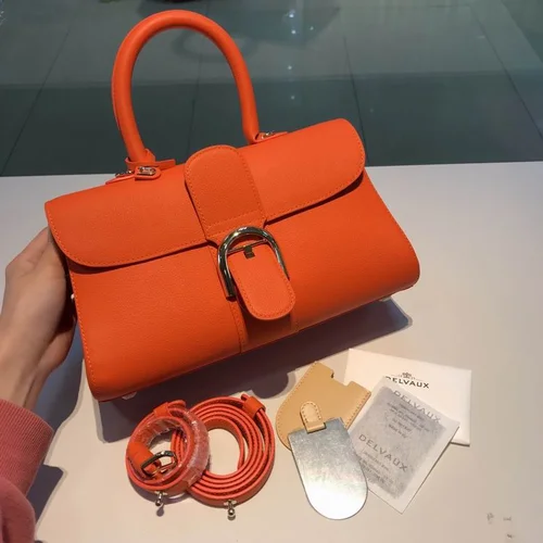 Delvaux Brillant MM Original Medium Authentic Luxury Handbag