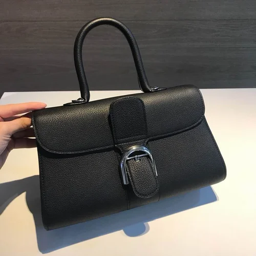 Delvaux Brillant MM Original Medium Authentic Luxury Handbag