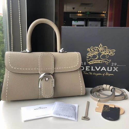 Delvaux Brillant MM Original Medium Authentic Luxury Handbag