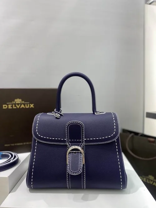 Delvaux Brillant MM Original Medium Authentic Luxury Handbag