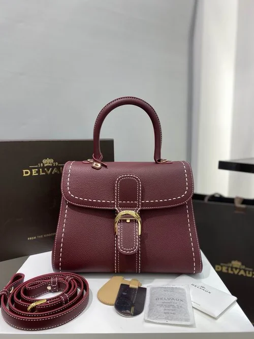 Delvaux Brillant MM Original Medium Authentic Luxury Handbag