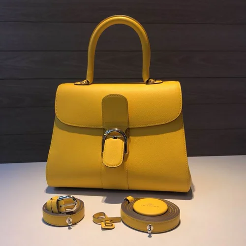 Delvaux Brillant MM Original Medium Authentic Luxury Handbag