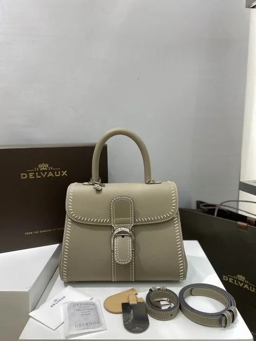 Delvaux Brillant MM Original Medium Authentic Luxury Handbag