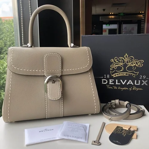 Delvaux Brillant MM Original Medium Authentic Luxury Handbag