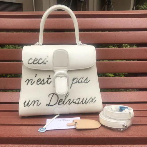 Delvaux Brillant MM Original Medium Authentic Luxury Handbag
