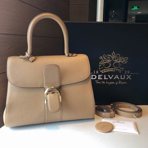 Delvaux Brillant MM Original Medium Authentic Luxury Handbag