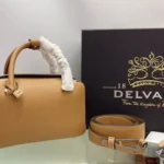 Delvaux Cool Box Mini Bag Original Authentic Luxury Leather
