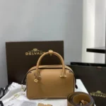 Delvaux Cool Box Mini Bag Original Authentic Luxury Leather